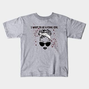 Final Girl Splatter Kids T-Shirt